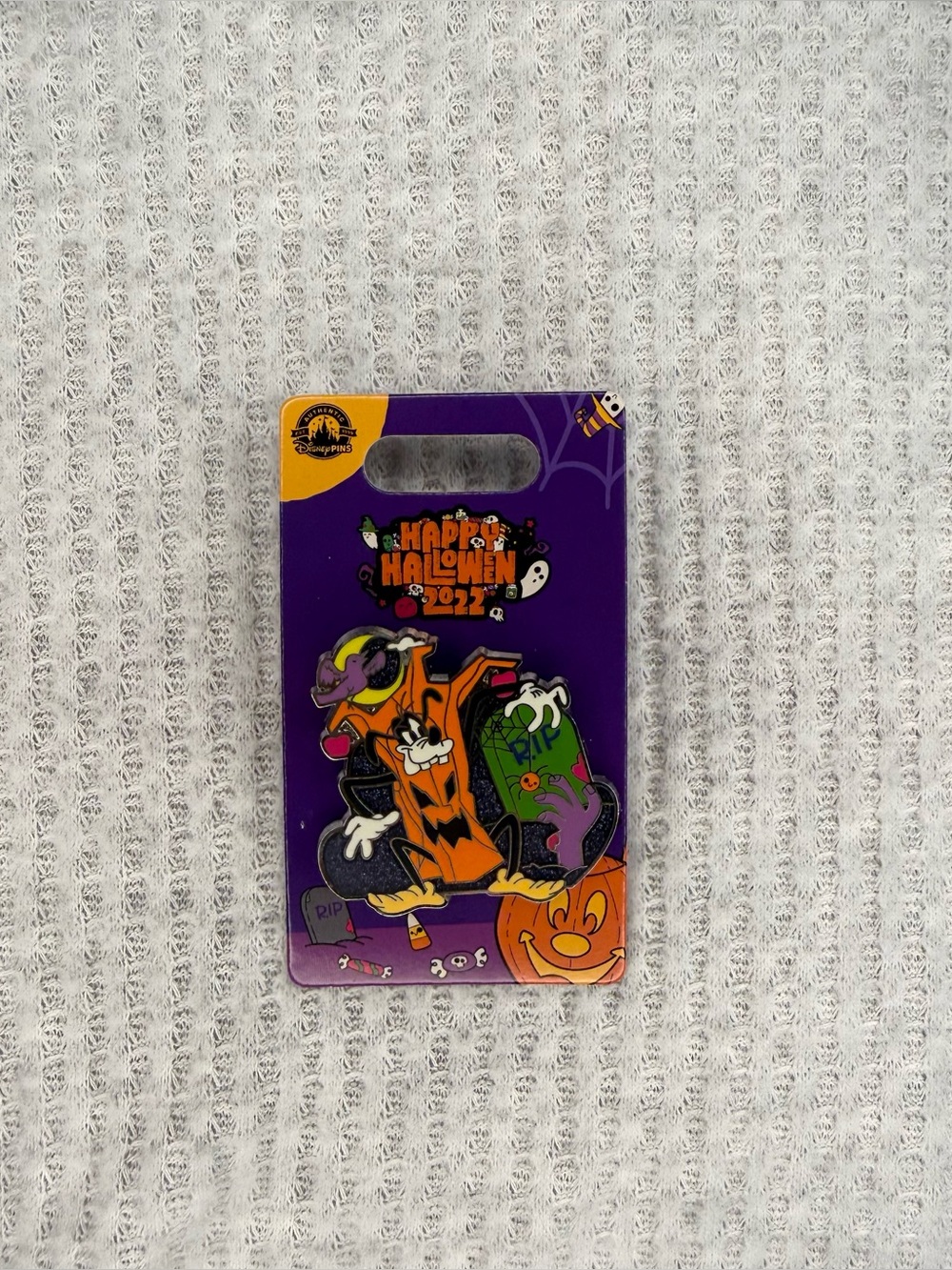 Goofy Halloween pin